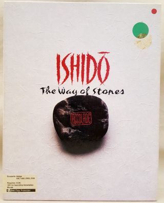 ISHIDO The Way of Stones ©1990 Accolade Game for Commodore Amiga 500 600 1200 4