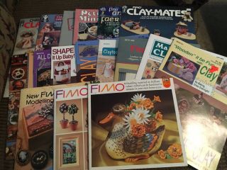 Vintage Fimo Clay Books