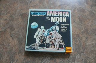 Castle Films America On The Moon 8mm Movie In Color