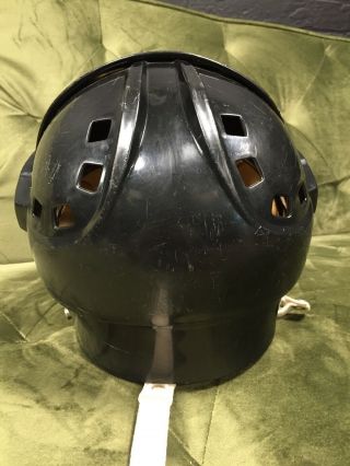 vintage COOPER SK2000 L hockey helmet Old Timer Hockey Black 4