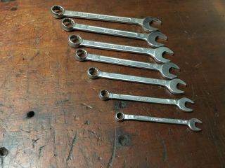 Vintage Dowidat Metric Combination Spanner Set No 111 Made In Germany (7)