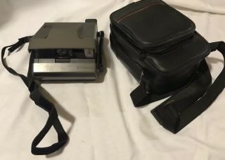 Vintage Polaroid Spectra System Instant Camera With Coastar Case