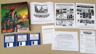 Special Forces ©1992 Acid Microprose Game For Commodore Amiga 500 600 1200 3000