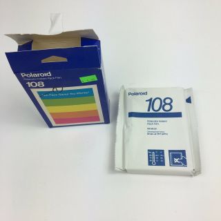 Polaroid Polacolor 108 Instant Pack Film 1 Pack