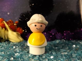 Vintage Fisher Price Little People Baby Figure