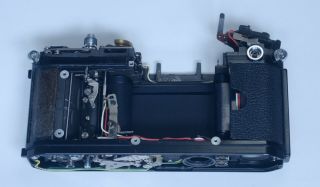 Nikon F2 Body Frame Shutter Assembly Vintage SLR 35mm Film Camera Parts 2