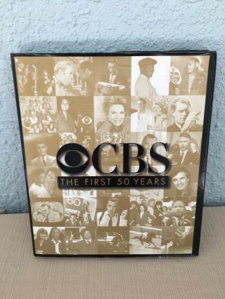 Cbs The First 50 Years Hardcover Book Of Tv Show Photos & Stories