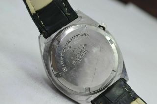 Vintage Seiko 5 Day Date 17 Jewels 7009 Movement Men ' s Wrist Watch 4