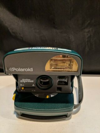 Polaroid One Step Express Green 600 Instant Film Camera
