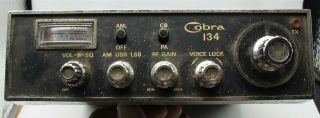 Vtg Cobra 134 Ssb Cb Radio Modified To 40 Channel Good