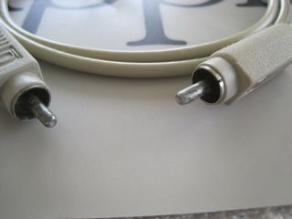 Apple Legacy Beige Audio/Video Cable | RCA Connectors | APN 590 - 0198 - B 2