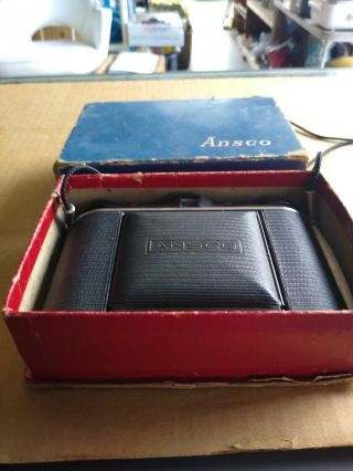 Ansco Speedex Folding Camera With F4.  5 Lens