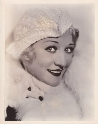 Betty Compson Silent Screen Star Vintage 1930s Studio Portrait Photo