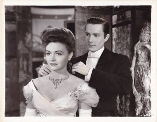 Donna Reed Hurd Hatfield Vintage 1945 Picture Of Dorian Gray Mgm Photo
