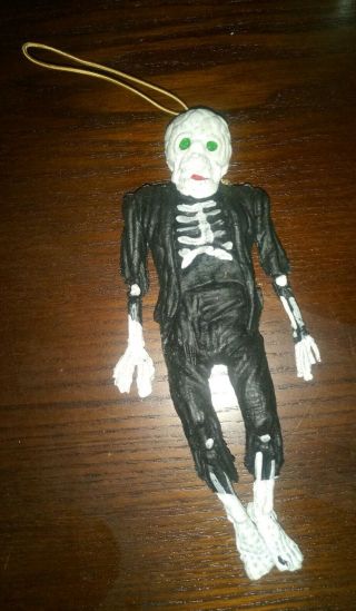 Vintage Ben Cooper Skeleton Jiggler Monster Halloween Rubber