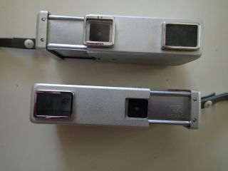 Two Minolta 16 Ii,  1960 Spy Cameras,  In User,