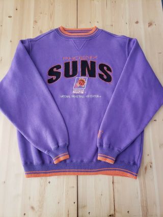 Vintage Phoenix Suns Sweater Logo Athletic.  Old School.  Retro