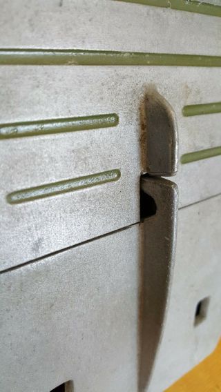 Vintage Cast Aluminum Mailbox Wall Mount Post Box 5