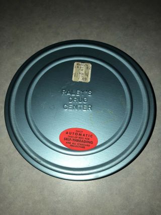 Antique Vintage 8mm Movie Reel PRO Standard Tin Cases Empty (8) various sizes 2