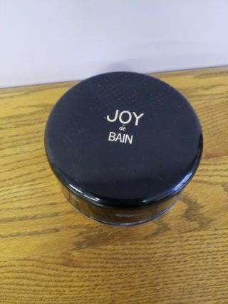 Joy De Bain Dusting Powder Perfumed 7 Oz 200g Half Full Vintage Rarity