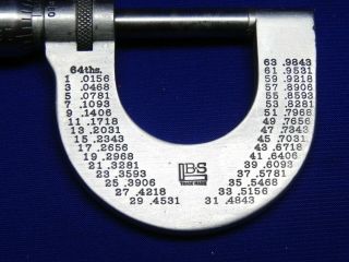 VINTAGE Brown & Sharpe Micrometer Model 10S 0 To 1” 3