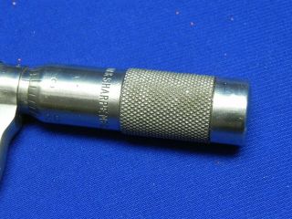 VINTAGE Brown & Sharpe Micrometer Model 10S 0 To 1” 4