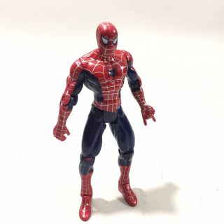 Marvel Comis Spider - Man Vintage 1995 Action Figure Red Blue Toy Buz (01)
