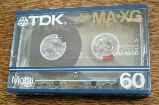 Tdk Ma - Xg 60 Cassette - - Made In Japan