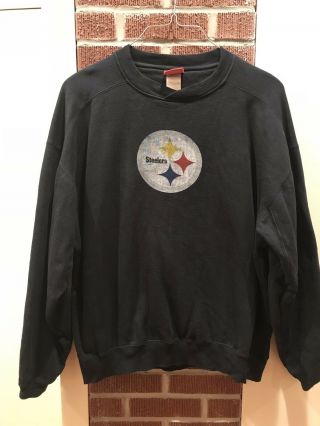 Vintage Pittsburgh Steelers Sweatshirt Mens Xl