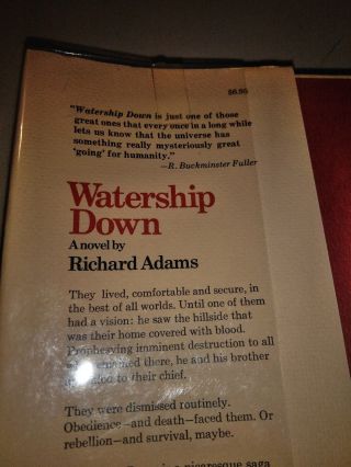 watership down by Richard Adams 1st ed 1st printing 1972 hc fantasy classic 2