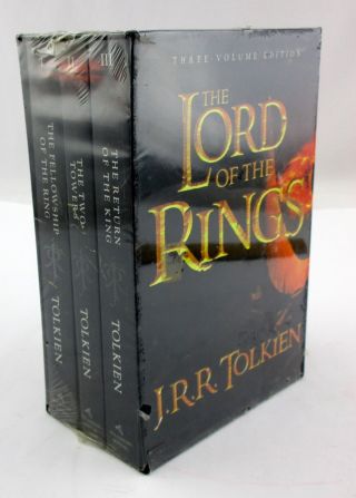 The Lord of the Rings.  3 Vol.  Set J.  R.  R.  Tolkien Houghton Mifflin 2