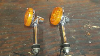 Vintage Suzuki Turn Signals Front And Rear Total Of 4