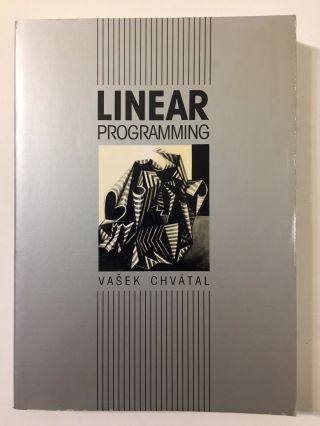 Linear Programming By Vasel Chvatal 1983 Paperback Book Vintage Simplex Method