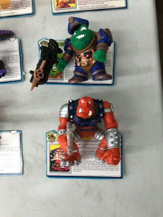 Bucky O’Hare Vintage 8 Action Figures W/ Cards And 2 Vehicles 2