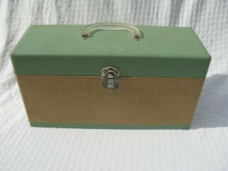 Vintage - 45 Rpm Carol Industries Double Record Carry Case