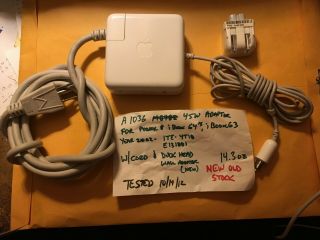 Apple A1036 Power Supply For Ibook G3 & G4,  Powerbook G4,  $5 Ship