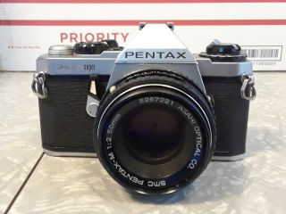 Pentax Me With Asahi Smc Pentax - M1:2 50mm 5267221 Lens
