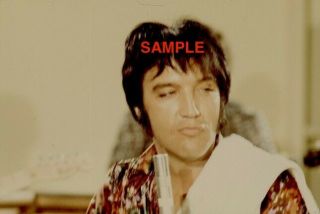 Vintage Candid Elvis Presley 35mm Transparency 1970 Thats The Way It Is