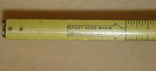 Vintage Stanley 12ft Top Read Power Lock Tape Measure 33 - 912 5
