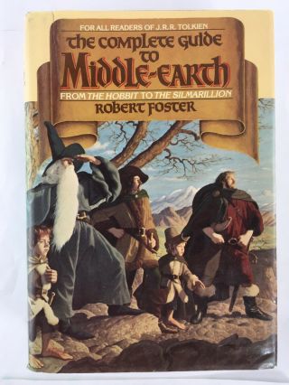 The Complete Guide To Middle Earth Robert Foster Vintage Jrr Tolkien 1970s