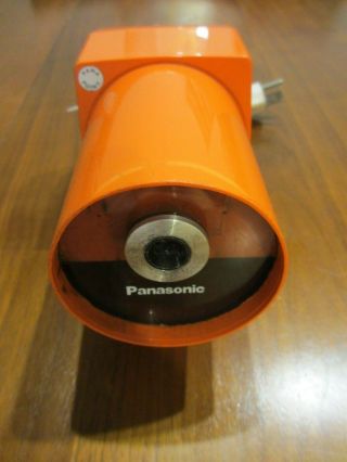 Vintage Panasonic Orange Pana Point Pencil Sharpener Kp - 22a