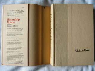Richard Adams WATERSHIP DOWN 1st ed 3rd Print & SHARDIK 1st ed 1st print HC/DJ 3