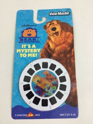View - Master Bear In The Big Blue House 3 Reel 3d Pictures Vintage 1998 Reels