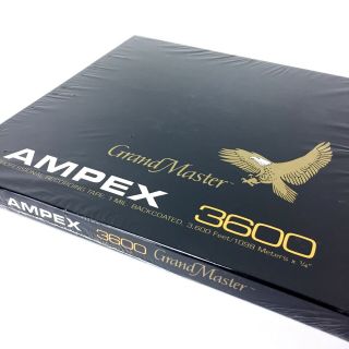 Ampex Grand Master 3600 1/4 10.  5 Professional Recording Tape GM - 3600 3