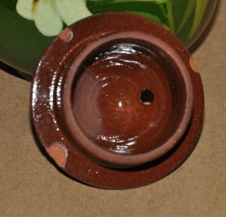 Vintage Watcombe Art Pottery Torquay Mottoware Lily Flower Teapot Bermuda Devon 5