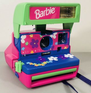 Vintage Polaroid Barbie Instant One Step 600 Camera Strap