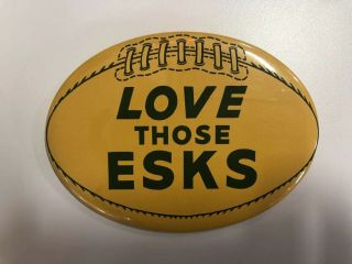 Vintage Edmonton Eskimos Pin - Large Size