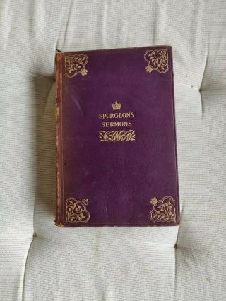 C.  H.  Spurgeon.  Peoples Christ Ect.  1903.  All Leather.  Hardback