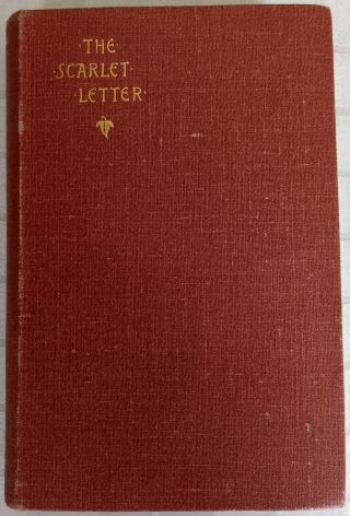 The Scarlet Letter By Nathaniel Hawthorne Vintage Book