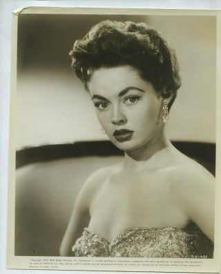 T687 Vintage Hollywood Movie Actor Photo Barbara Darrow =queen Of Outer Space=